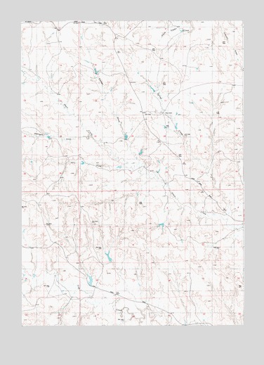Dixon Ranch, WY USGS Topographic Map