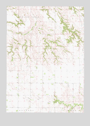 Dixon SE, SD USGS Topographic Map