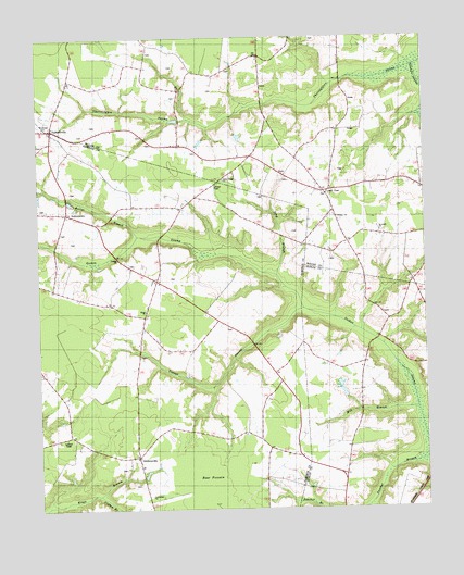 Dobbersville, NC USGS Topographic Map