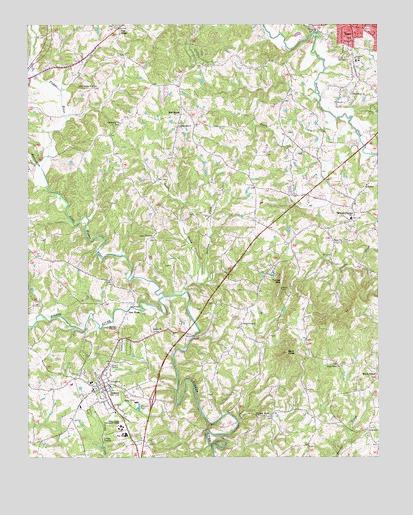 Dobson, NC USGS Topographic Map