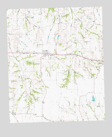 Dodd City, TX USGS Topographic Map