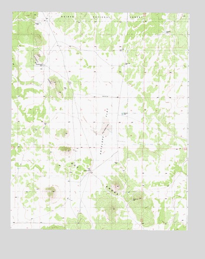 Dog Knobs, AZ USGS Topographic Map