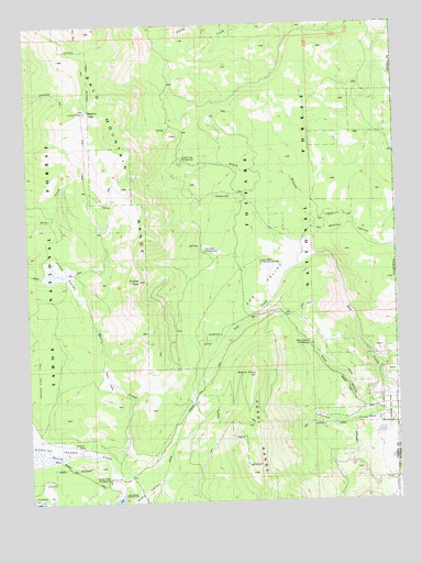 Dog Valley, CA USGS Topographic Map