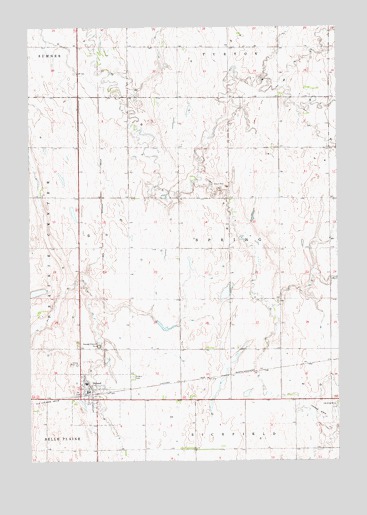 Doland, SD USGS Topographic Map