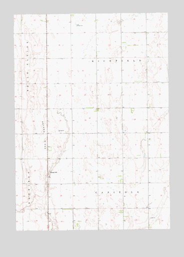 Doland SE, SD USGS Topographic Map
