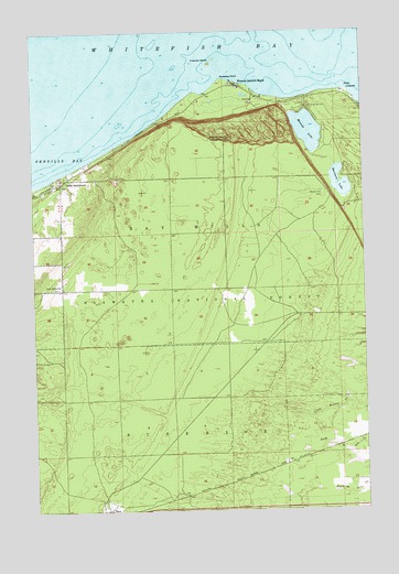 Dollar Settlement, MI USGS Topographic Map
