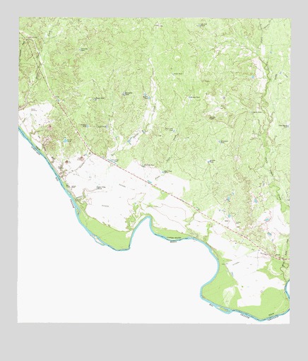Dolores Ranch, TX USGS Topographic Map