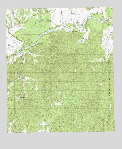 Doloroso, MS USGS Topographic Map