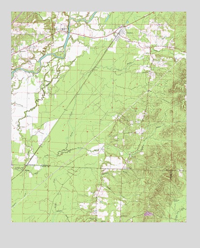 Donaldson, AR USGS Topographic Map