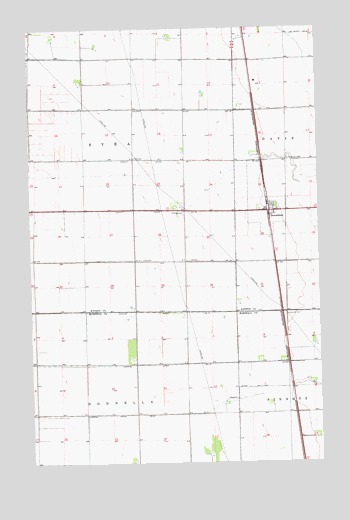 Donaldson, MN USGS Topographic Map