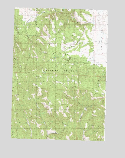 Donaldson Creek, OR USGS Topographic Map