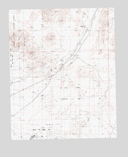 Apex, NV USGS Topographic Map