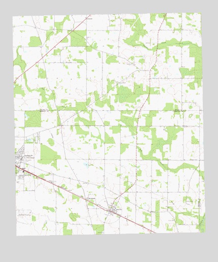 Donalsonville East, GA USGS Topographic Map