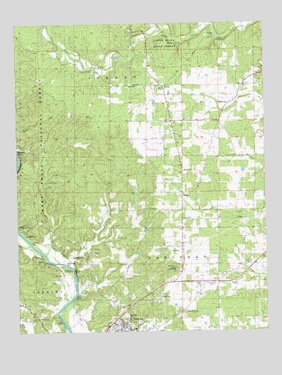 Doniphan North, MO USGS Topographic Map