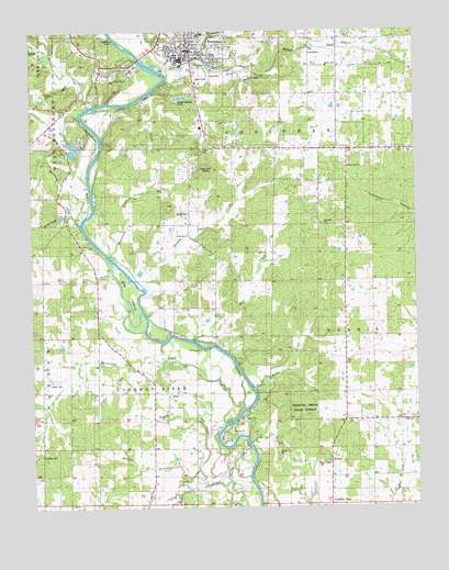 Doniphan South, MO USGS Topographic Map