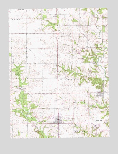 Donnellson, IA USGS Topographic Map