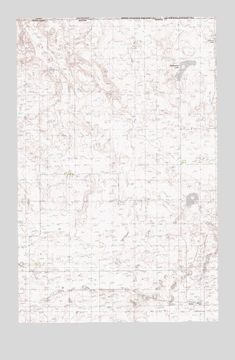 Dooley, MT USGS Topographic Map