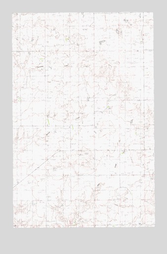 Dooley SW, MT USGS Topographic Map