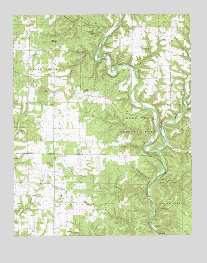 Dora, MO USGS Topographic Map
