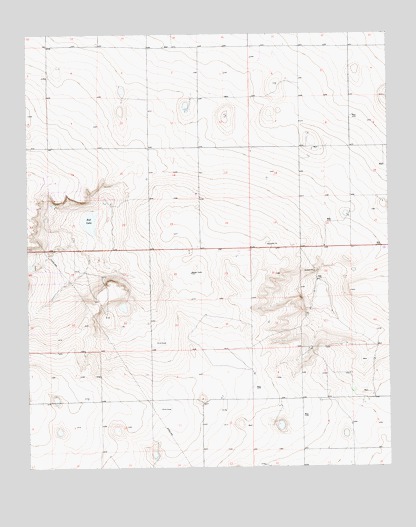 Dora NW, NM USGS Topographic Map