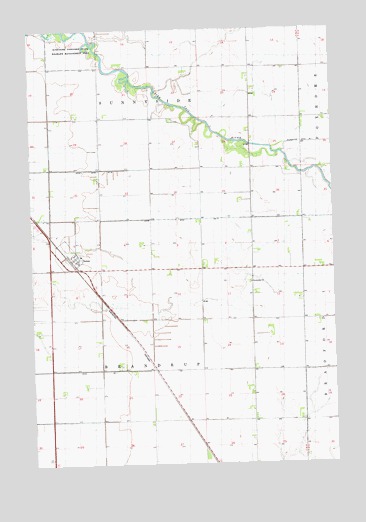 Doran, MN USGS Topographic Map