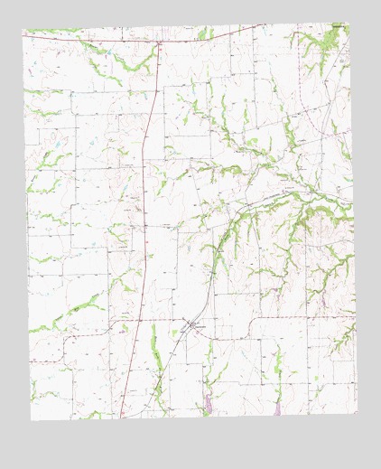 Dorchester, TX USGS Topographic Map