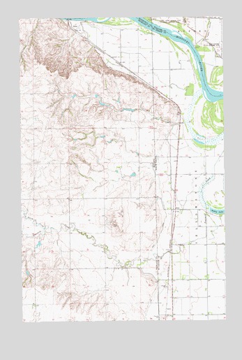 Dore, ND USGS Topographic Map