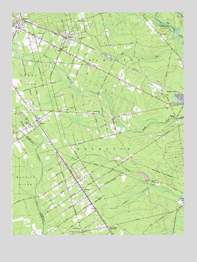 Dorothy, NJ USGS Topographic Map