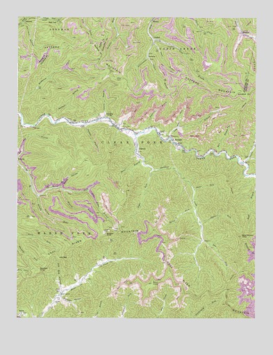 Dorothy, WV USGS Topographic Map