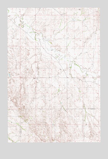Dorothy Draw, MT USGS Topographic Map