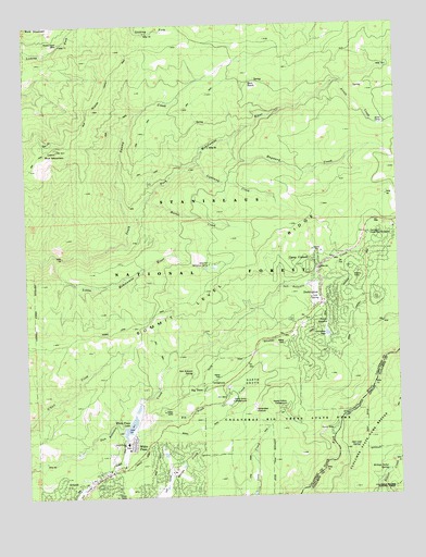 Dorrington, CA USGS Topographic Map