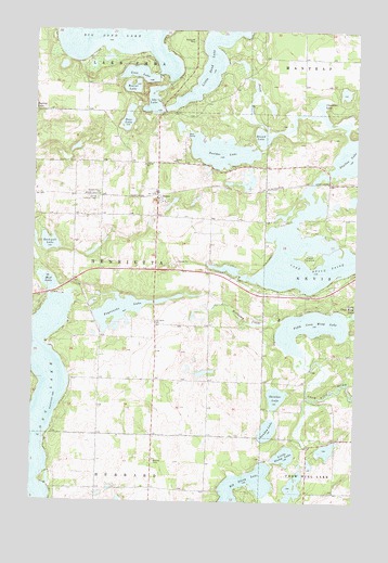 Dorset, MN USGS Topographic Map