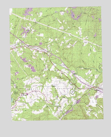 Dorton, TN USGS Topographic Map