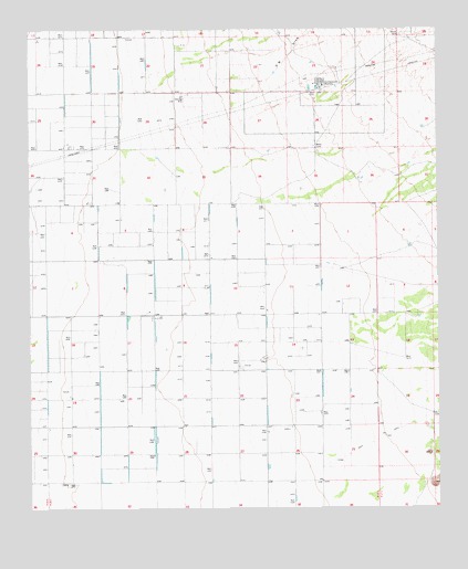 Dos Cabezas SW, AZ USGS Topographic Map