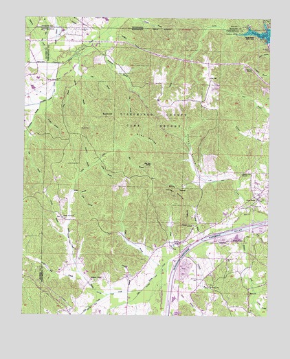 Doskie, MS USGS Topographic Map
