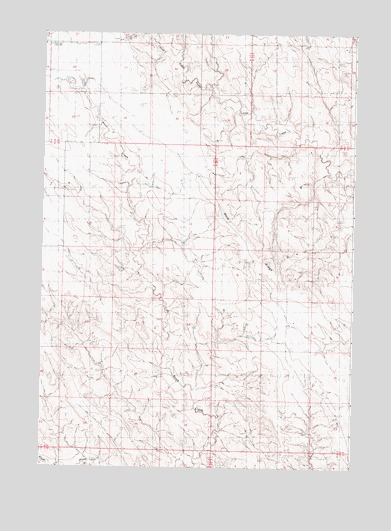 Doty Ridge, SD USGS Topographic Map
