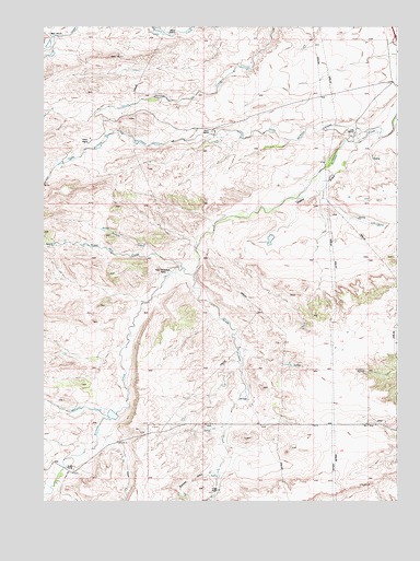 Double L Ranch, WY USGS Topographic Map