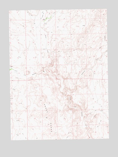 Double Mountain SE, NV USGS Topographic Map