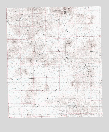 Doubtful Canyon, AZ USGS Topographic Map