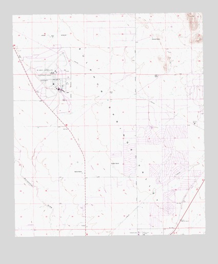 Douglas NE, AZ USGS Topographic Map