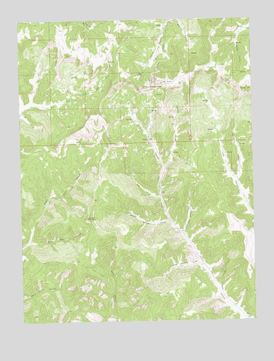 Douglas Pass, CO USGS Topographic Map