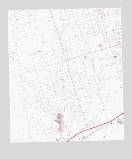 Douro, TX USGS Topographic Map