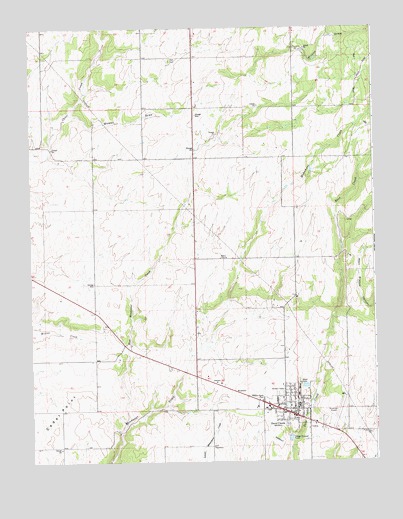 Dove Creek, CO USGS Topographic Map