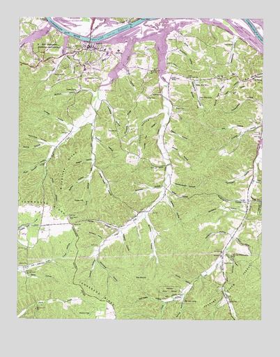 Dover, TN USGS Topographic Map