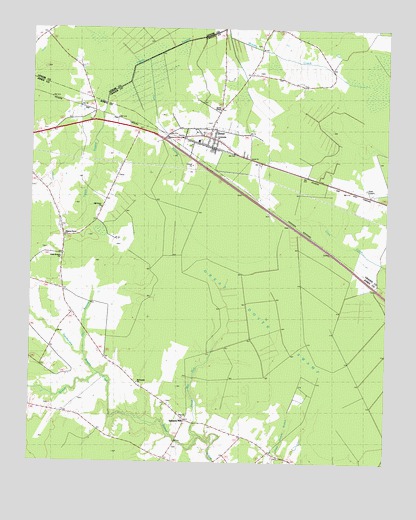Dover, NC USGS Topographic Map