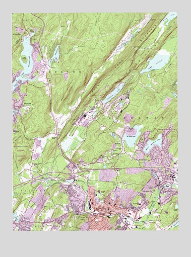 Dover, NJ USGS Topographic Map