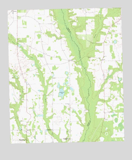 Doverel, GA USGS Topographic Map