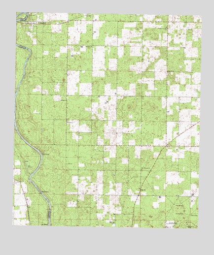 Dowling Park, FL USGS Topographic Map