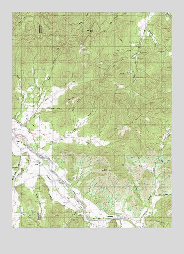 Applegate, OR USGS Topographic Map