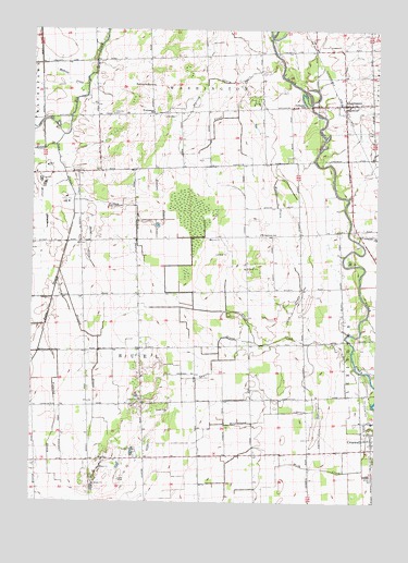 Applegate, MI USGS Topographic Map